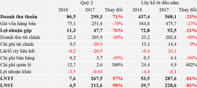 Chưa bàn giao căn hộ trong quý 2, Quốc Cường Gia Lai (QCG) báo lãi sụt giảm 98% - Ảnh 1.