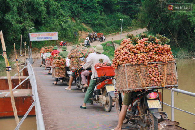 Chùm ảnh: Người dân Bắc Giang ùn ùn đi bán vải, đường phố ùn tắc hàng km - Ảnh 4.