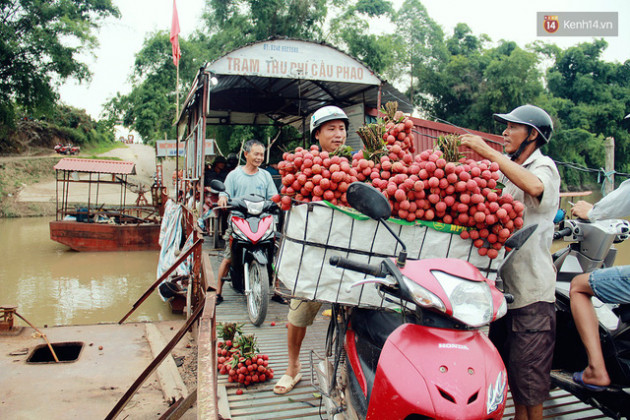 Chùm ảnh: Người dân Bắc Giang ùn ùn đi bán vải, đường phố ùn tắc hàng km - Ảnh 5.