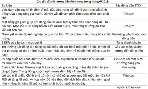 Chứng khoán BSC: Các cổ phiếu lớn thay nhau làm trụ, VN-Index sẽ tích lũy trên 1.000 điểm trong tháng 6 - Ảnh 1.