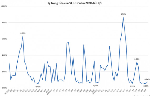 Chứng khoán chững lại, VEIL tiếp tục bán ròng trong tuần đầu tháng 9 - Ảnh 1.