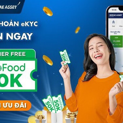 Chứng khoán Mirae Asset đồng hành cùng nhà đầu tư mới, tặng voucher miễn phí