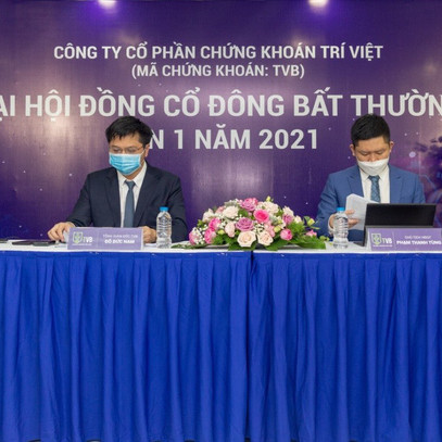 Chứng khoán Trí Việt (TVB) điều chỉnh kế hoạch lợi nhuận năm 2021 tăng gấp 3 lần, lên kế hoạch chào bán 30% cổ phần cho nhà đầu tư chiến lược