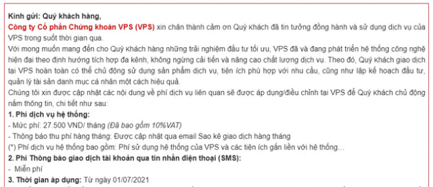 Chứng khoán VPS bất ngờ thu phí dịch vụ hệ thống hàng tháng sau khi vươn lên vị trí số 1 về thị phần môi giới - Ảnh 1.