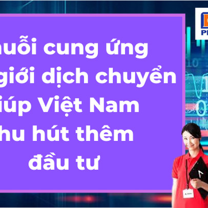 Chuỗi cung ứng thế giới dịch chuyển giúp Việt Nam thu hút thêm đầu tư