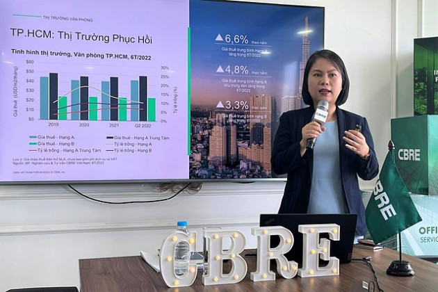 Chuyên gia CBRE: TP HCM sẽ có thêm 5 tòa nhà văn phòng hạng A-B cuối năm, 8 dự án phức hợp hai năm tới - Ảnh 1.