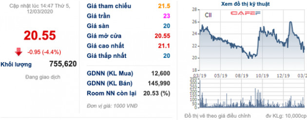 CII: Dịch COVID-19 chắc chắn ảnh hưởng đến kinh doanh, tiếp tục huy động 8.100 tỷ vốn qua trái phiếu, vay nợ... - Ảnh 2.