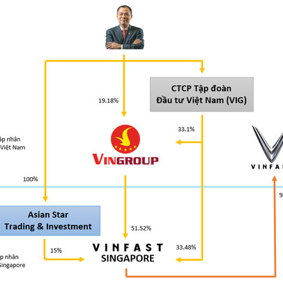 Cơ cấu sở hữu VinFast đã biến động như thế nào trước thời điểm IPO?