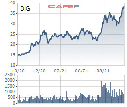 Cổ đông lớn Thiên Tân đã bán ra 1 triệu cổ phiếu DIC Corp (DIG), giảm tỷ lệ sở hữu về còn 12,86% - Ảnh 1.