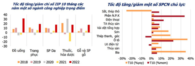 Cơ hội tốt trên thị trường chứng khoán nhìn từ những số liệu vĩ mô công bố 10 tháng đầu năm 2022 - Ảnh 1.