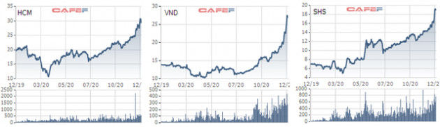 Cổ phiếu ấn tượng năm 2020: Chứng khoán, ngân hàng, thép, khu công nghiệp “dậy sóng”, hàng không lao đao vì Covid-19 - Ảnh 1.