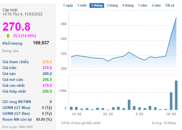 Cổ phiếu công ty con của Vingroup tăng thêm 57.000 đồng chỉ sau vài phiên giao dịch, lập đỉnh lịch sử - Ảnh 1.