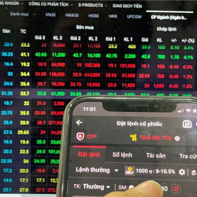 Cổ phiếu của BIDV, Nam A Bank, VietBank tăng giá mạnh phiên sáng đầu tuần, NVB "tím"