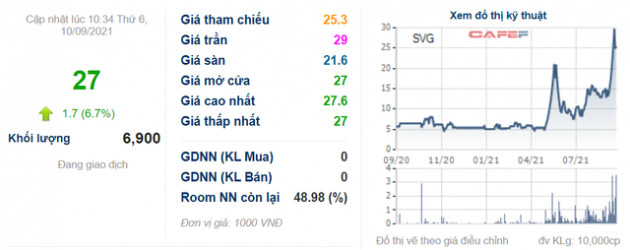 Cổ phiếu doanh nghiệp sản xuất bình oxy y tế bứt phá mạnh, thị giá gấp hơn 5 lần chỉ sau 4 tháng - Ảnh 1.