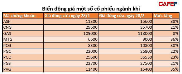 Cổ phiếu ngành khí nổi sóng trước chiến sự Nga - Ukraine - Ảnh 1.