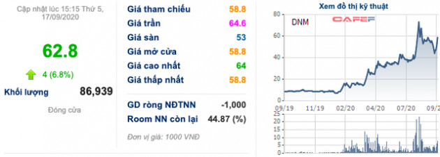 Cổ phiếu tăng 7 lần từ đầu năm nhờ sản xuất khẩu trang, Danameco dự kiến lợi nhuận tiếp tục tăng vọt - Ảnh 1.