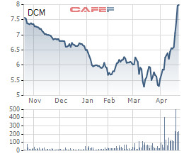 Cổ phiếu tăng phi mã, Đạm Cà Mau (DCM) báo lãi quý 1 giảm một nửa - Ảnh 3.