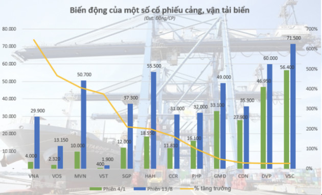  Cổ phiếu vận tải biển về đâu sau đà tăng nóng? - Ảnh 1.