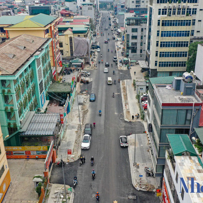 'Con đường đau khổ' ở Hà Nội khoác áo mới sau 4 năm thi công