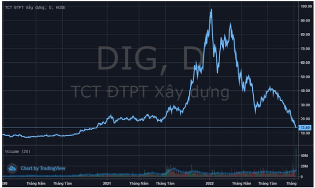 Con trai Chủ tịch DIC Corp tiếp tục bị call margin khi thị giá DIG giảm sàn 4 phiên liên tiếp - Ảnh 1.