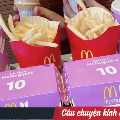 Cộng đồng fan BTS Việt Nam vừa chi 1,2 tỷ đồng mua hết sạch 10.000 suất McDonald's chỉ trong 1 ngày, chỉ trích hãng gà rán in nhầm poster đối thủ của idol