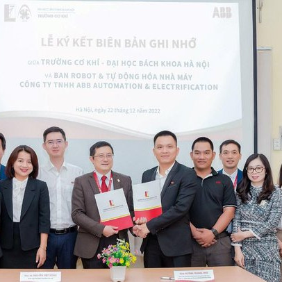 Công nghệ robot ABB vào giảng đường của các trường đại học hàng đầu Việt Nam
