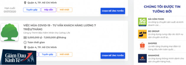 Cộng tác viên thời vụ - Giải pháp cho người lao động và cả doanh nghiệp trong cơn khủng hoảng việc làm thời COVID-19? - Ảnh 1.