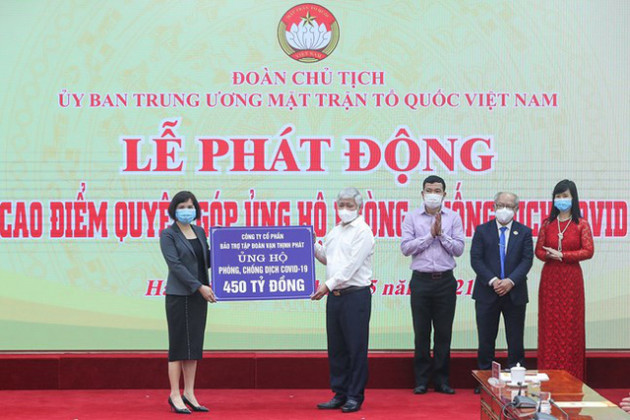 Công ty của Vạn Thịnh Phát ủng hộ TP.HCM 1.450 tỷ đồng kinh phí mua vaccine chống dịch Covid-19 - Ảnh 1.