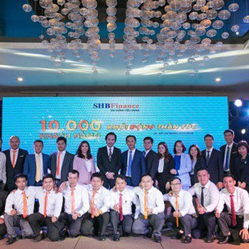 Công ty tài chính SHB cán mốc 10.000 khách hàng sau gần 3 tháng chính thức hoạt động