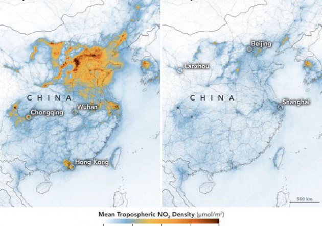 Covid-19 quét sạch ít nhất 1/4 lượng khí thải nhà kính ở Trung Quốc