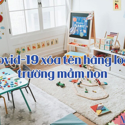 COVID-19 xóa tên hàng loạt trường mầm non