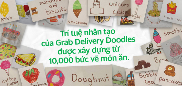  Cú bắt tay của Grab và Google: Con vẽ đồ ăn bằng Doodle, GrabFood “biến” thành món nóng sốt - Ảnh 2.