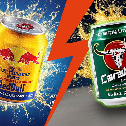 Cuộc chiến của người Thái trên thị trường nước tăng lực Việt: “Bò vàng” Red Bull giao đấu “Trâu xanh” Carabao