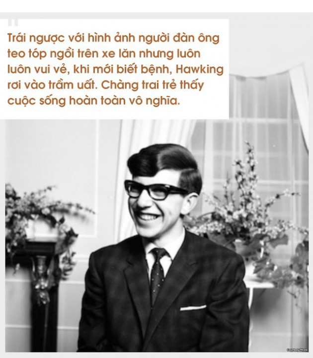 Cuộc đời sóng gió của Stephen Hawking: Bộ óc thiên tài trong thân hình teo tóp, hạnh phúc mỉm cười dưới vực thẳm bi quan - Ảnh 3.