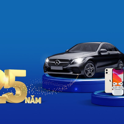 Đã có 51 khách hàng chi tiêu thẻ VIB trúng thưởng, một người trúng xe Mercedes