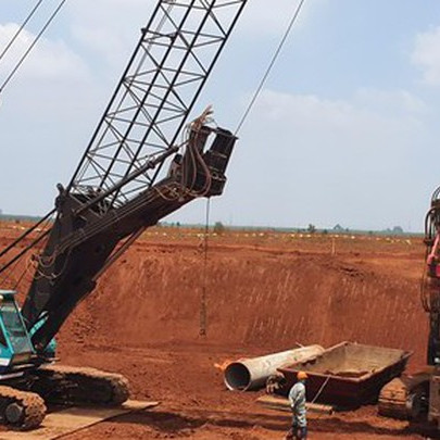 Đã xong móng nhà ga sân bay Long Thành, sẵn sàng khởi công