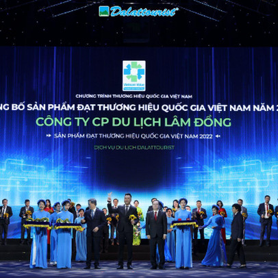 Dalattourist tự hào 2 kỳ liên tiếp đạt Thương hiệu Quốc gia Việt Nam