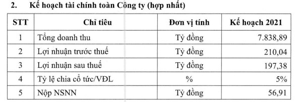 Đạm Cà Mau (DCM) đặt kế hoạch lãi sau thuế 197 tỷ đồng trong năm 2021 - Ảnh 2.