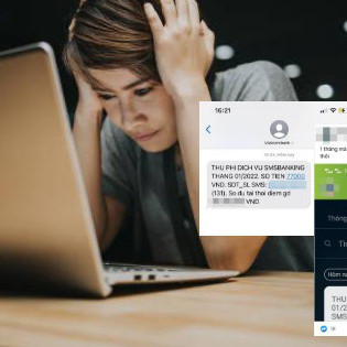 Dân mạng "than trời" khi cước tin nhắn SMS Banking tăng chóng mặt: Ngân hàng Vietcombank lí giải ra sao?