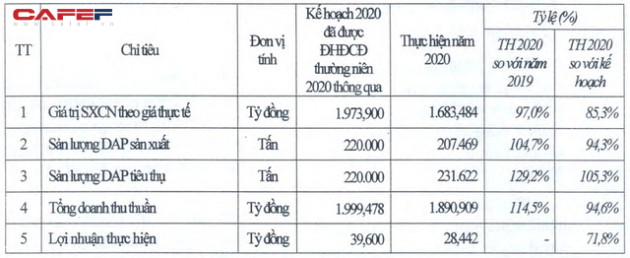 DAP Vinachem đặt kế hoạch lãi 68 tỷ đồng năm 2021 - Ảnh 1.