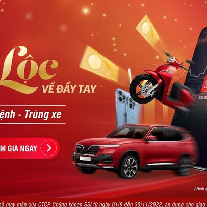 Đặt lệnh – Trúng xe: Nhận quà lên đến 4 tỷ đồng từ SSI