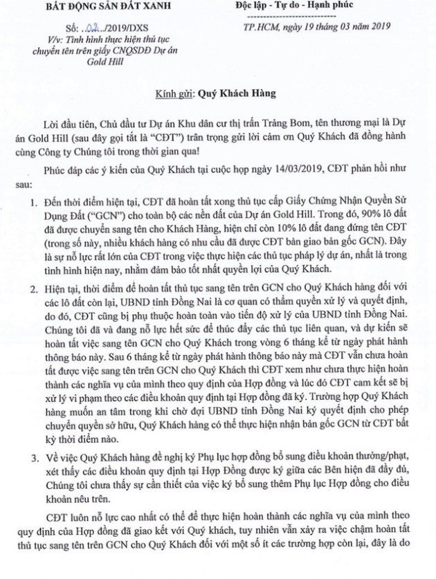 Đất Xanh bán đất nền không đúng quy định, khách hàng bức xúc quyết tâm tố cáo, kêu cứu đến cùng - Ảnh 3.