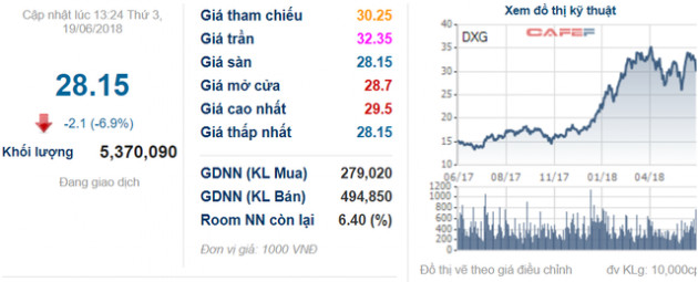 Đất Xanh Group (DXG) bị đạp sàn, bán tháo… chuyện gì đang diễn ra? - Ảnh 1.