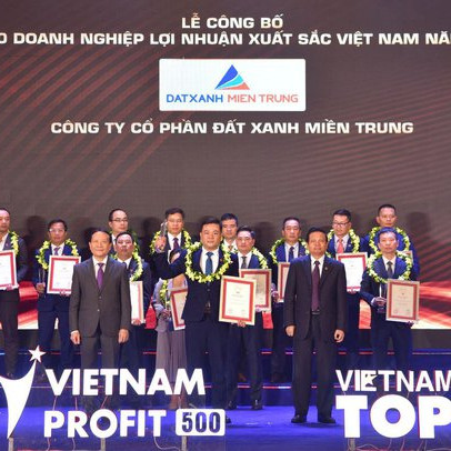 Đất Xanh Miền Trung 6 năm liên tiếp lọt top DN lợi nhuận xuất sắc