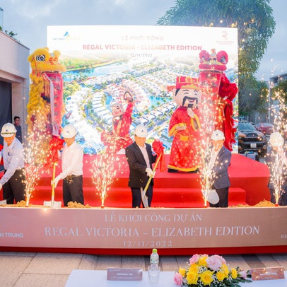 Đất Xanh Miền Trung khởi công giai đoạn 2 dự án Regal Victoria