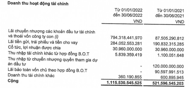 Đầu tư Hạ tầng Kỹ thuật Thành phố Hồ Chí Minh (CII) báo lãi ròng 6 tháng cao gấp 7 lần cùng kỳ, đang đi vay gần 15.000 tỷ đồng cuối quý 2 - Ảnh 4.