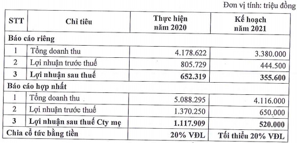 Đầu tư Sài Gòn VRG (SIP) đặt kế hoạch lợi nhuận năm 2021 giảm 53% so với thực hiện năm trước - Ảnh 2.