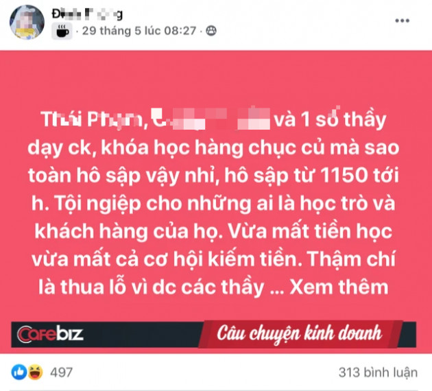 Dạy đầu tư chứng khoán nhưng đoán toàn sai, thầy giáo sở hữu kênh YouTube gần 600.000 sub vướng tranh cãi: Người nói đã giàu thì không đi dạy làm giàu, người khen thuận mua vừa bán - Ảnh 3.