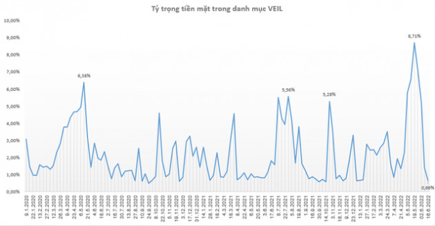 Đẩy mạnh giải ngân cổ phiếu, quỹ lớn nhất của Dragon Capital nắm giữ lượng tiền mặt thấp nhất trong vòng 6 tháng - Ảnh 1.