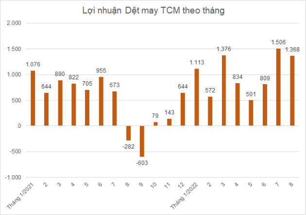 Dệt may Thành Công báo lãi 33 tỷ đồng trong tháng 8 - Ảnh 1.